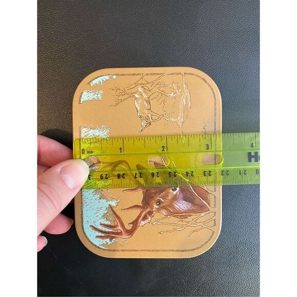 Set of 4 Vintage Avon Wildlife Coasters Tom O'Brien Felt Back - Picture 11 of 11